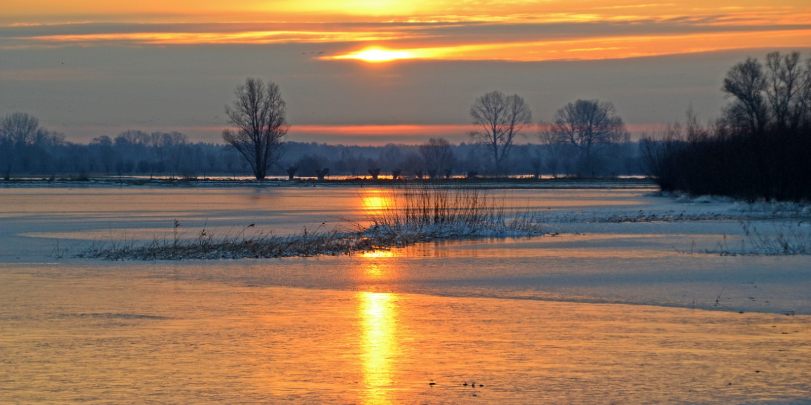 IJssel zonsopkomst