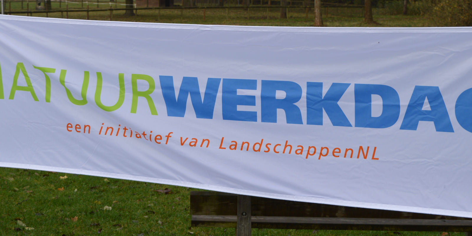natuurwerkdag 2016 spandoek