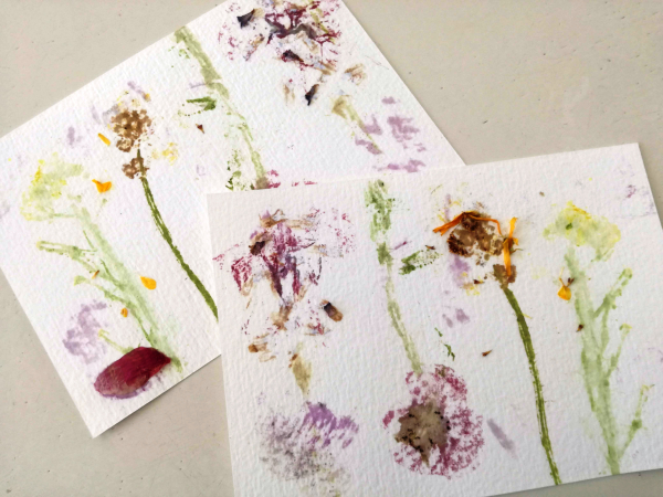 Hapa Zome: eigen kaarten maken maken