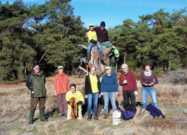 Aan de slag in natuurgebied Beerze