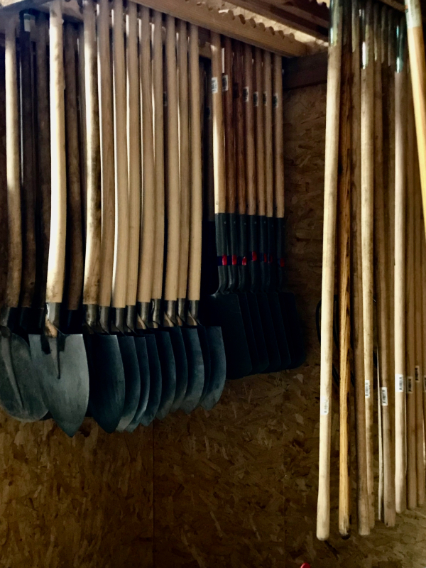 Zorg voor gereedschappen in Bornerbroek