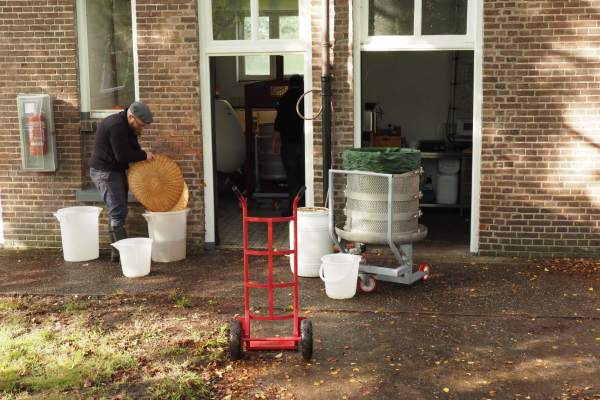 Voorbereiden voor het persen